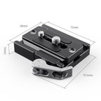 SmallRig Quick Release Clamp and Plate (Arca-type Compatible) 2144