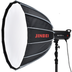 Jinbei KE 120cm Quick Fold Deep Umbrella Softbox with Umbrella