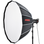 Jinbei KE 120cm Quick Fold Deep Umbrella Softbox with Umbrella