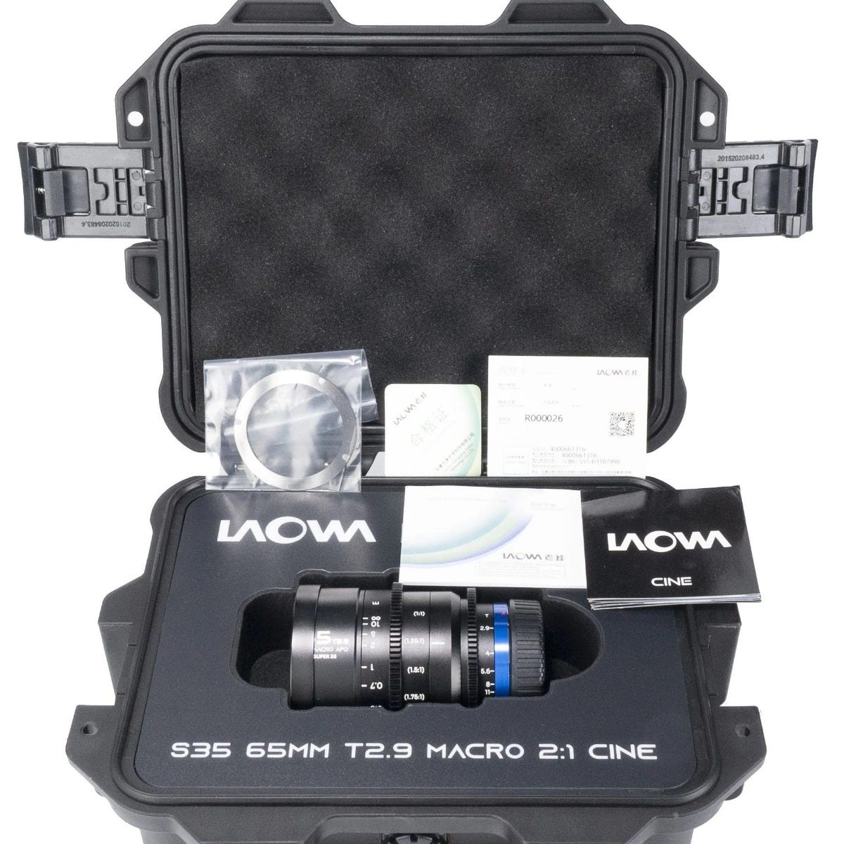 Laowa 65mm T2.9 2X Macro APO Cine Lens - Apsc (Cine) - Sony E
