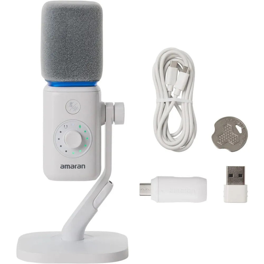 Amaran Mic - Desktop Stand Kit (White)