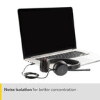 Jabra Evolve 30 II MS USB-C/A Stereo Corded Headset
