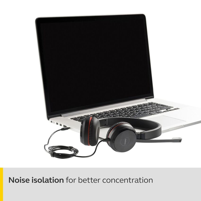 Jabra Evolve 30 II MS USB-C/A Stereo Corded Headset