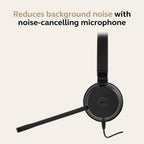 Jabra Evolve 20 SE MS USB-C/A Stereo Corded Headset
