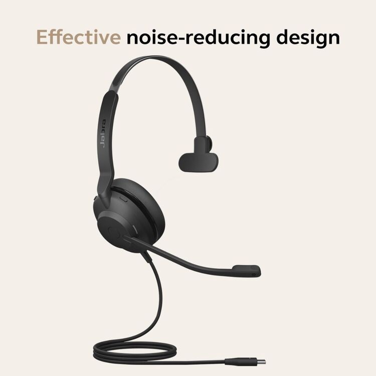 Jabra Evolve2 30 SE MS USB-C/A Mono Corded Headset