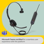 Jabra Engage 40 MS USB-C/A Mono Headset - Inline Link