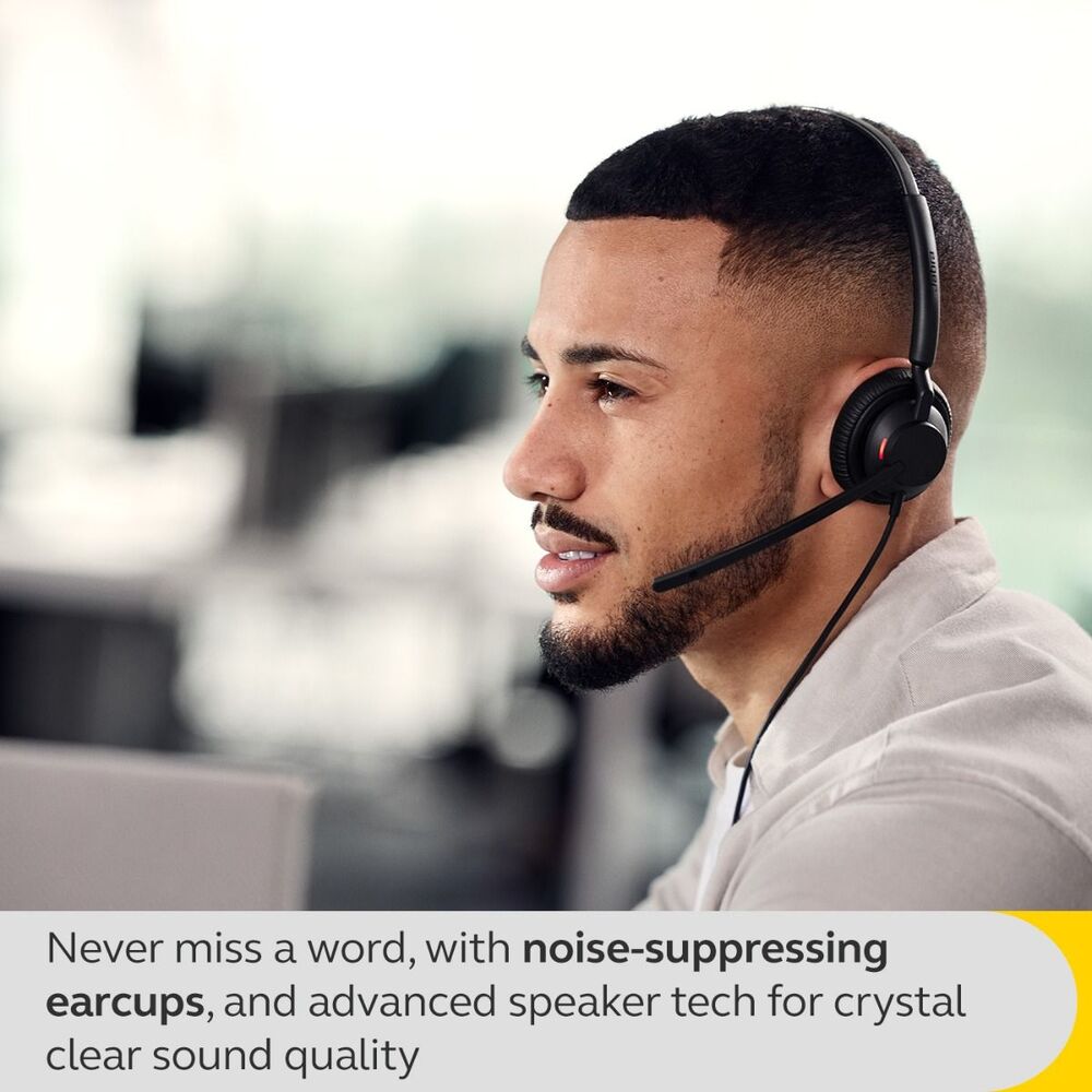 Jabra Engage 40 MS USB-C/A Mono Headset - Inline Link