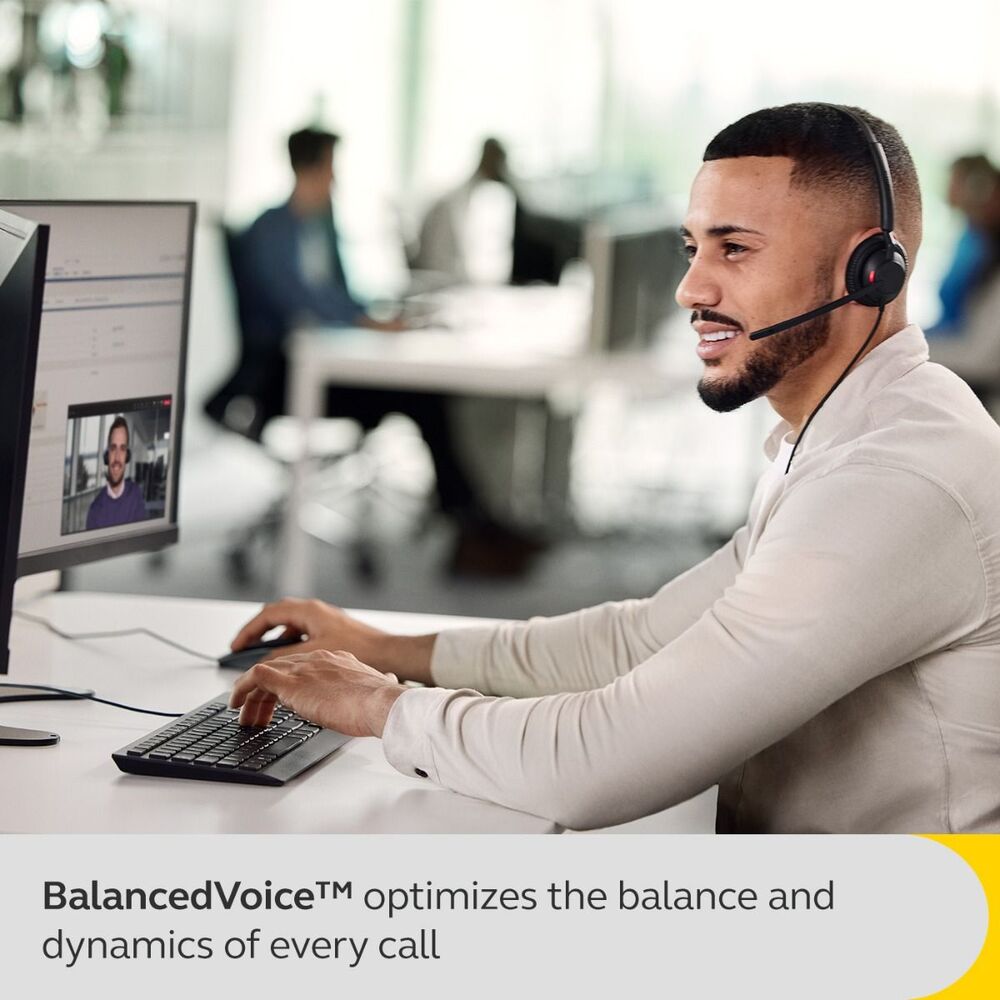 Jabra Engage 40 MS USB-C/A Mono Headset - Inline Link