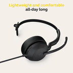 Jabra Evolve2 50 UC USB-C/A Stereo Corded Headset