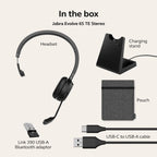 Jabra Evolve 65 TE MS Mono Bluetooth Headset