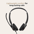 Jabra Engage 50 II UC Stereo USB-C/A Stereo Headset with Link Controller
