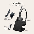 Jabra Engage 45 SE Stereo Wireless Headset 