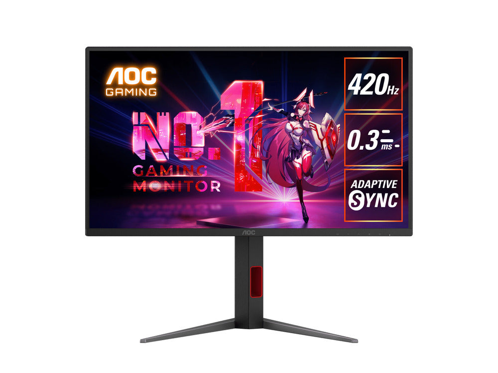 AOC 25G4K 24.5" 420Hz 0.3ms Fast IPS Gaming Monitor