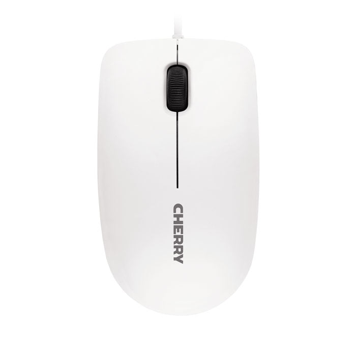 Cherry MC 1000 Wired Mouse for Office (White)