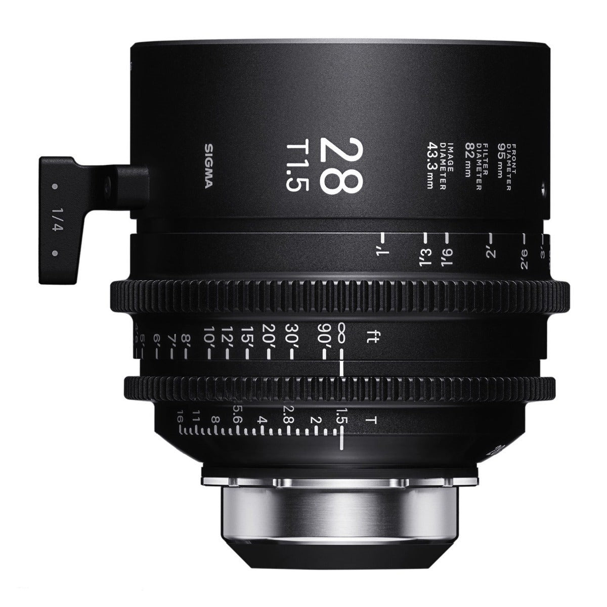 Sigma 28mm T1.5 Cine Lens for PL Mount /i-Technology