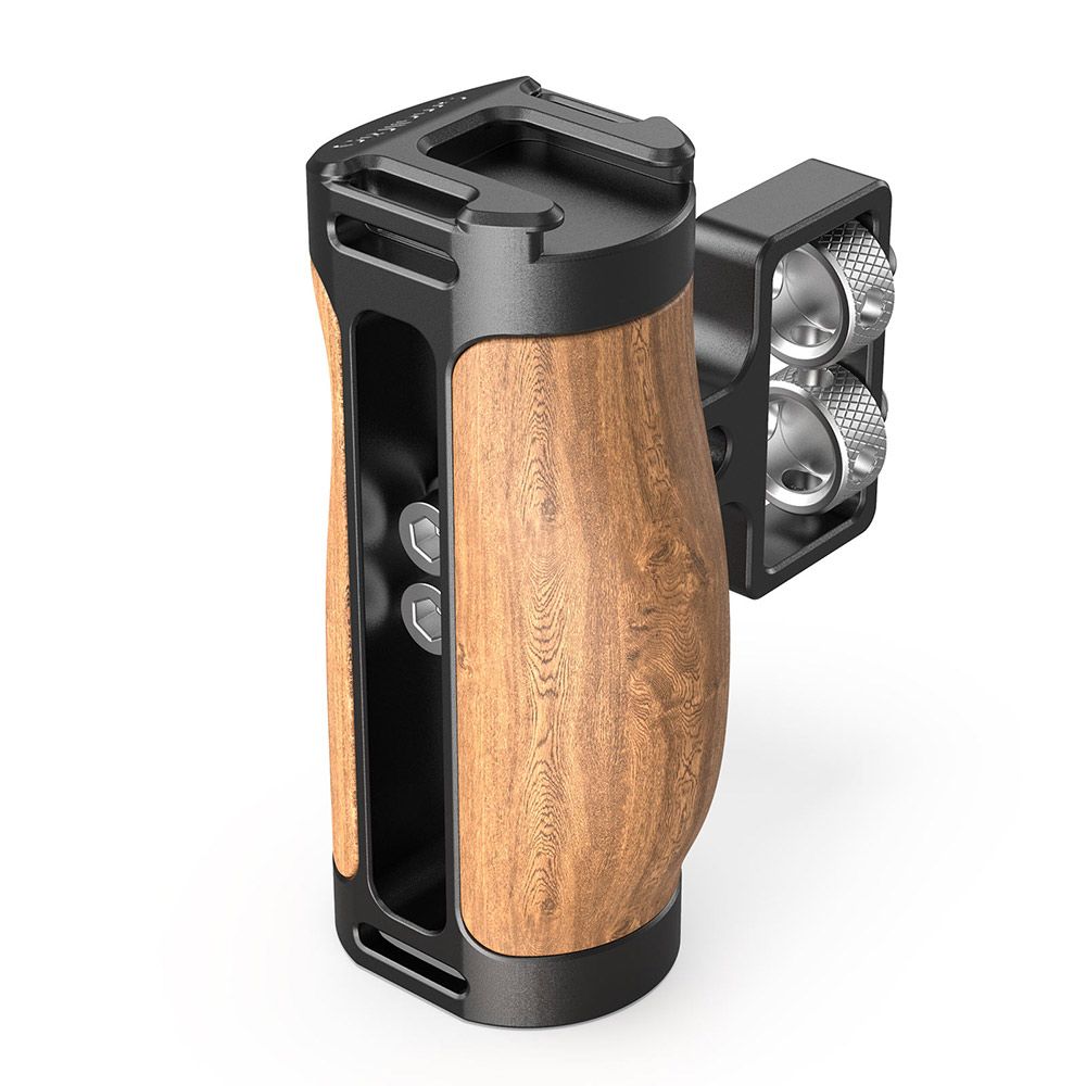 SmallRig Wooden Mini Side Handle (1/4-20 Screws) 2913