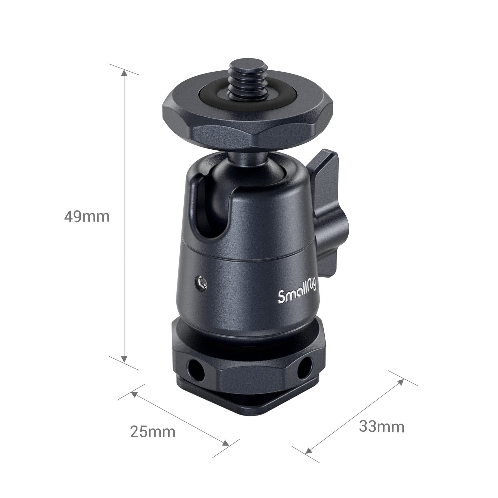 SmallRig Mini Ball-Head Mounting Support Kit with Removable Cold Shoe (2pcs) 
