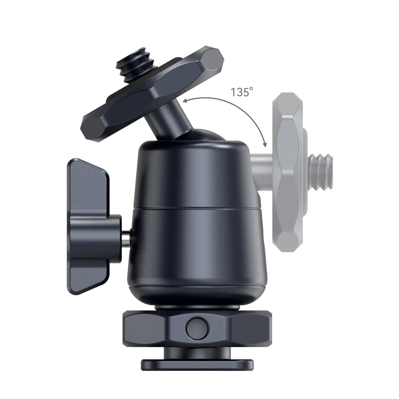 SmallRig Mini Ball-Head Mounting Support Kit with Removable Cold Shoe (2pcs) 