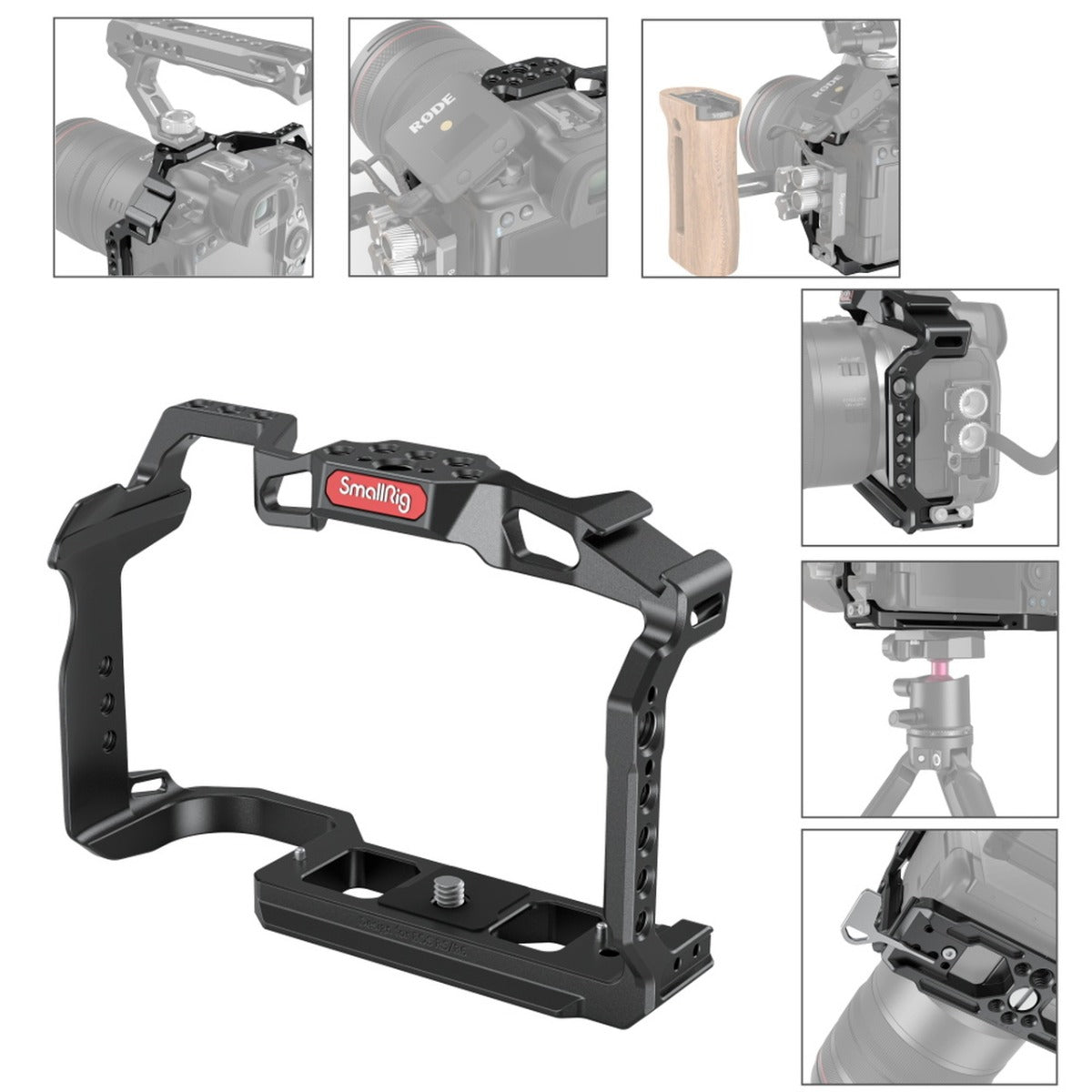 SmallRig Camera Cage for Canon EOS R5 and R6 2982B
