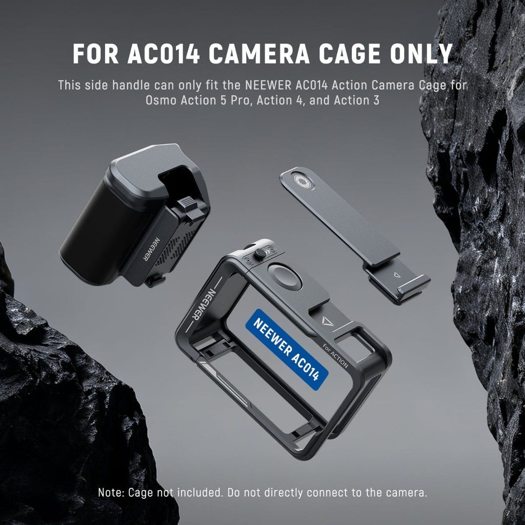 NEEWER AC034 Side Handle for AC014 Cage - Gray