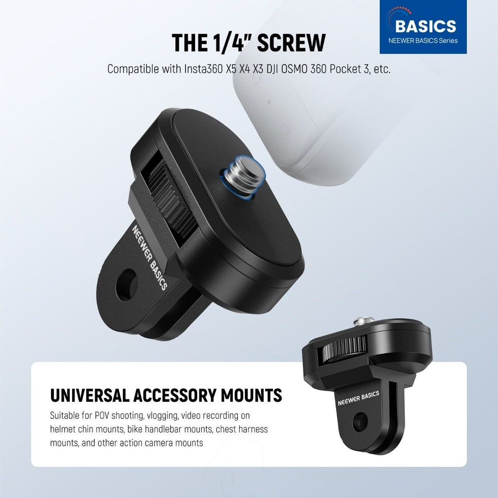 NEEWER GP-92 Tripod Mount Adapter Kit - 3 Pack