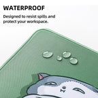 YUNZII Keynovo Desk Mat 900x400x3mm (Sleeping Cat)