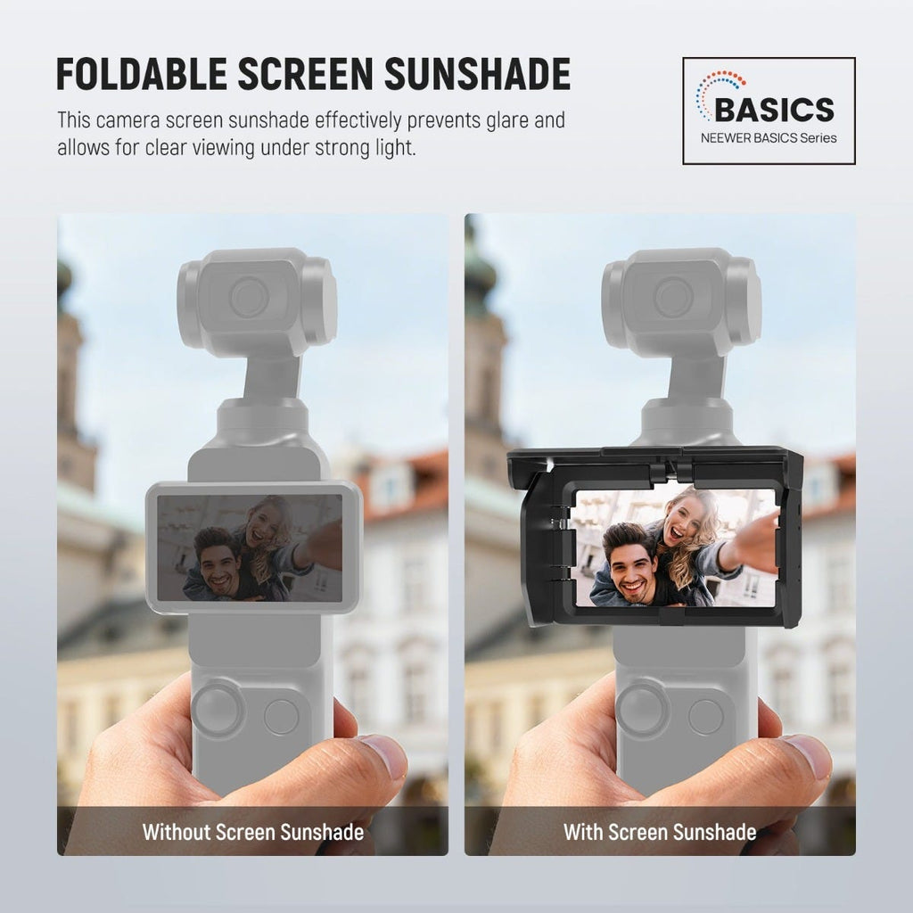 NEEWER AC154 Screen Sunshade for DJI Osmo Pocket 3