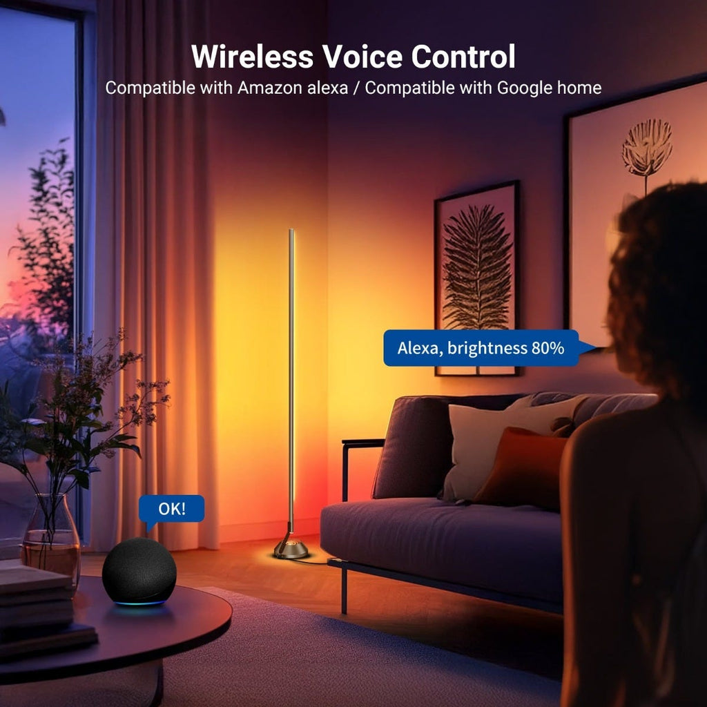NEEWER NF01 Smart LED Floor Lamp with Voice Control