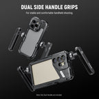NEEWER PA-027 Rotatable Side Handle/Top Handle for Phone Cage - 2 Pack