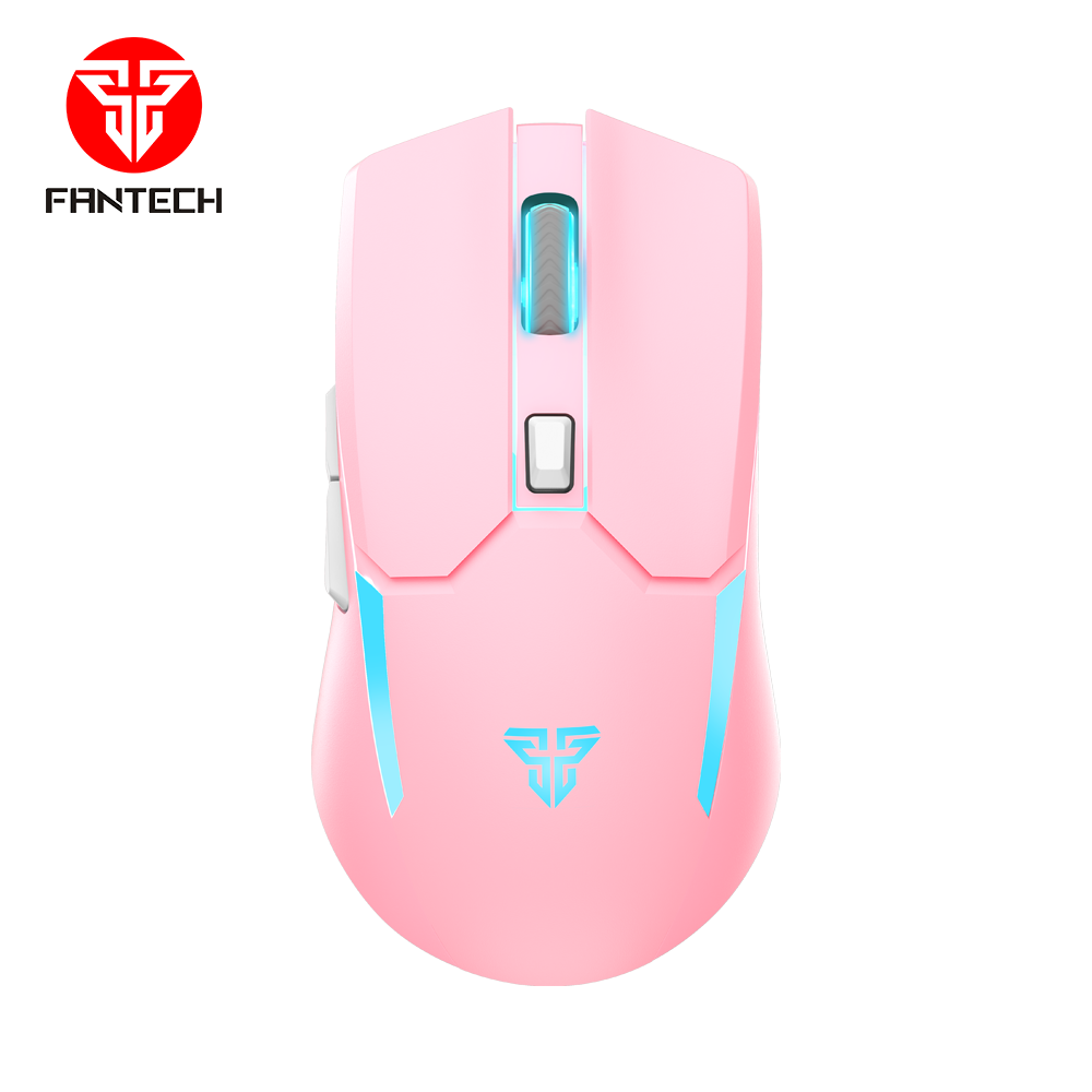  Fantech VENOM II WGC2 Wireless Gaming Mouse (Pink)