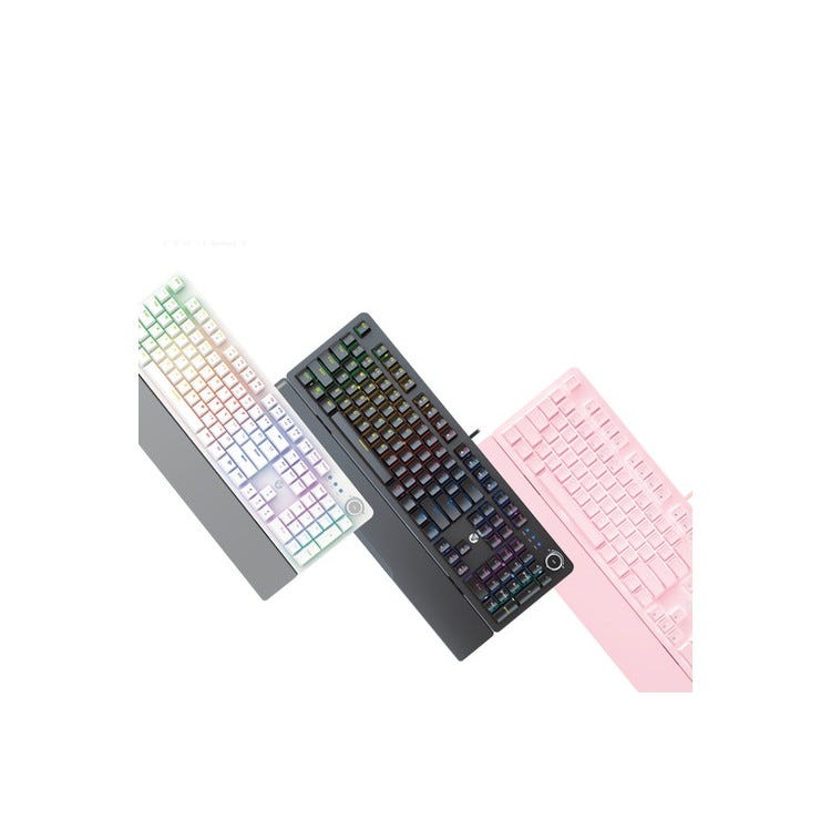 Fantech MK853 MAXPOWER RGB Gaming Mechanical Keyboard (Black) (Outemu Blue Switch) 