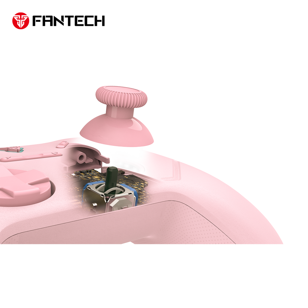 Fantech SHOOTER III WGP13S HE Wireless Multi Platform Gaming Controller (Pink)