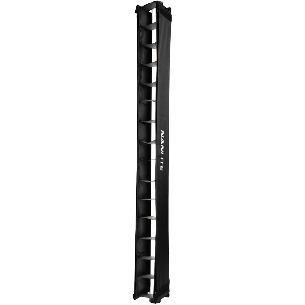 Nanlite Barndoor with Eggcrate grid for the PavoTube II 30X