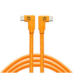 Tether Tools Tetherguard Leverlock Plate + USB-C 4.6m Orange R/Angle/R to Angle Org