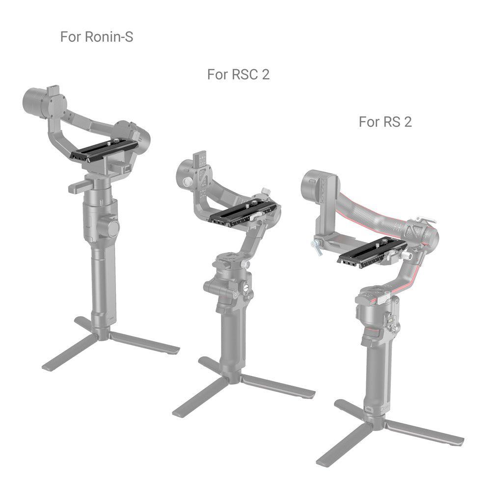 SmallRig Quick Release Plate for DJI RS 2 / RSC 2 / Ronin-S Gimbal 3158B