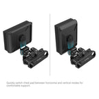SmallRig Multi-Adjustable Chest Pad Mount Plate with Rod Clamp MD3183B 
