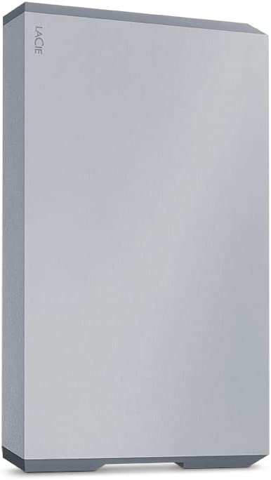 LaCie 1TB Mobile Drive v2 USB-C - Moon Silver