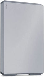 LaCie 1TB Mobile Drive v2 USB-C - Moon Silver