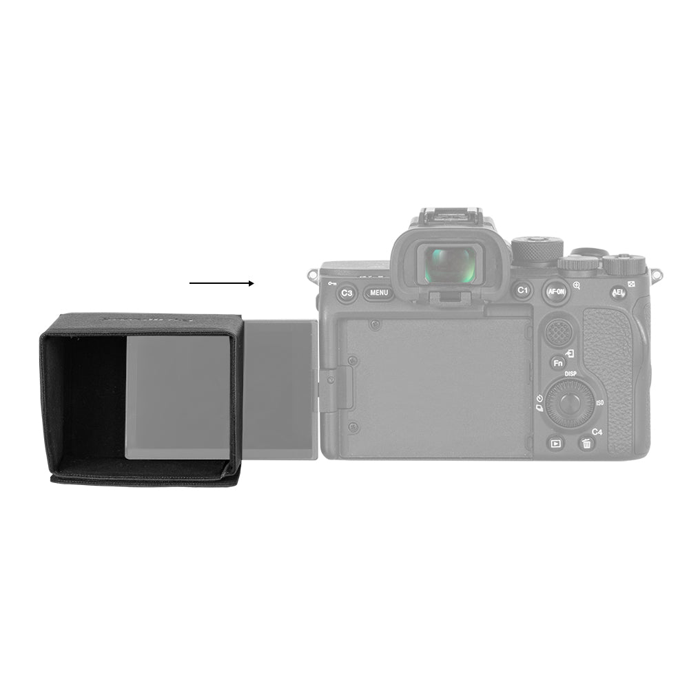 SmallRig Sunhood for Sony Alpha 7 IV/Alpha 7S III/Alpha 7C/ZV-1/ZV-E10/FX3 Camera 3206