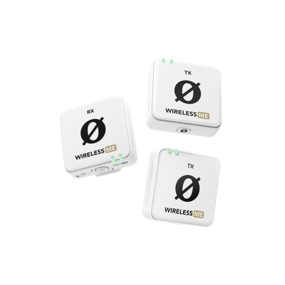 Rode Wireless ME DUAL Ultra-Compact Wireless Microphone System - White