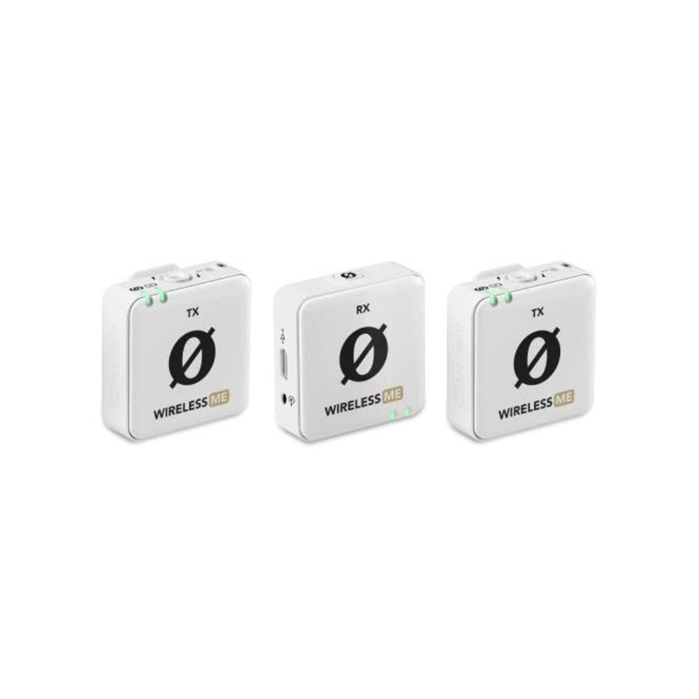 Rode Wireless ME DUAL Ultra-Compact Wireless Microphone System - White