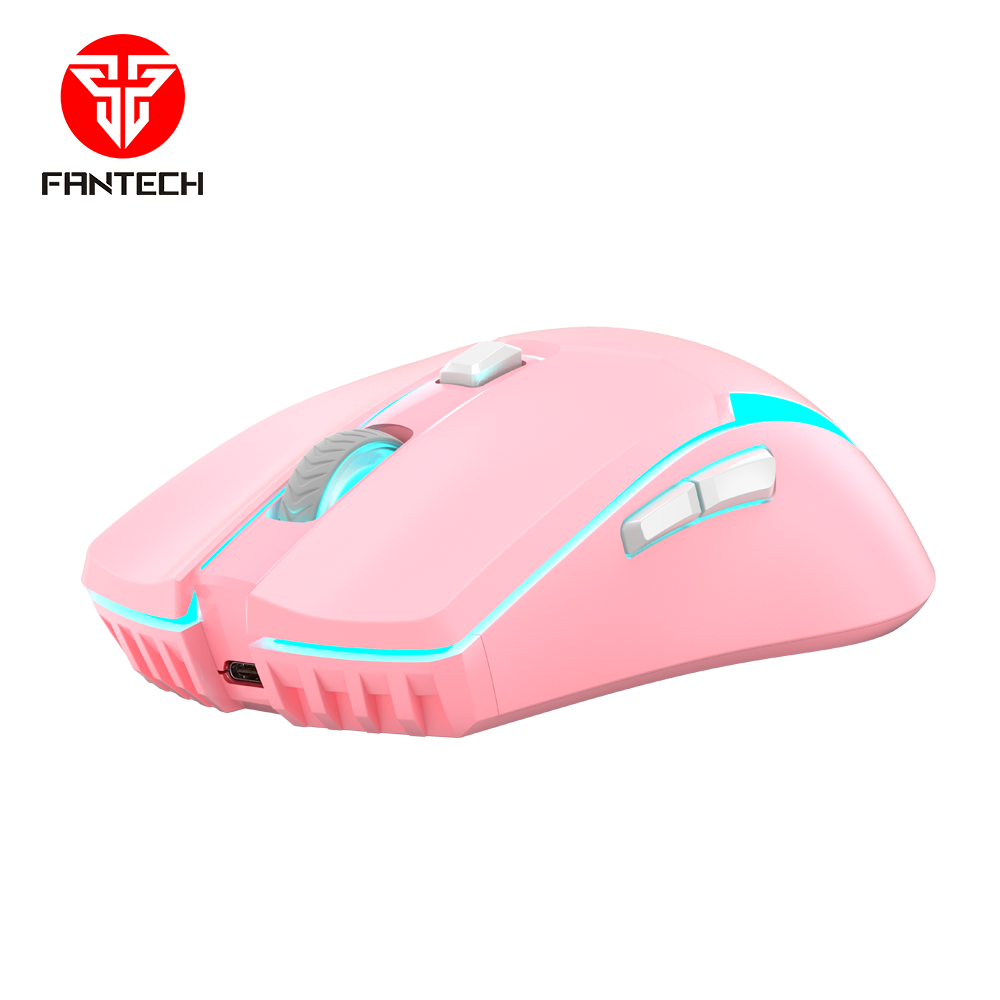  Fantech VENOM II WGC2 Wireless Gaming Mouse (Pink)