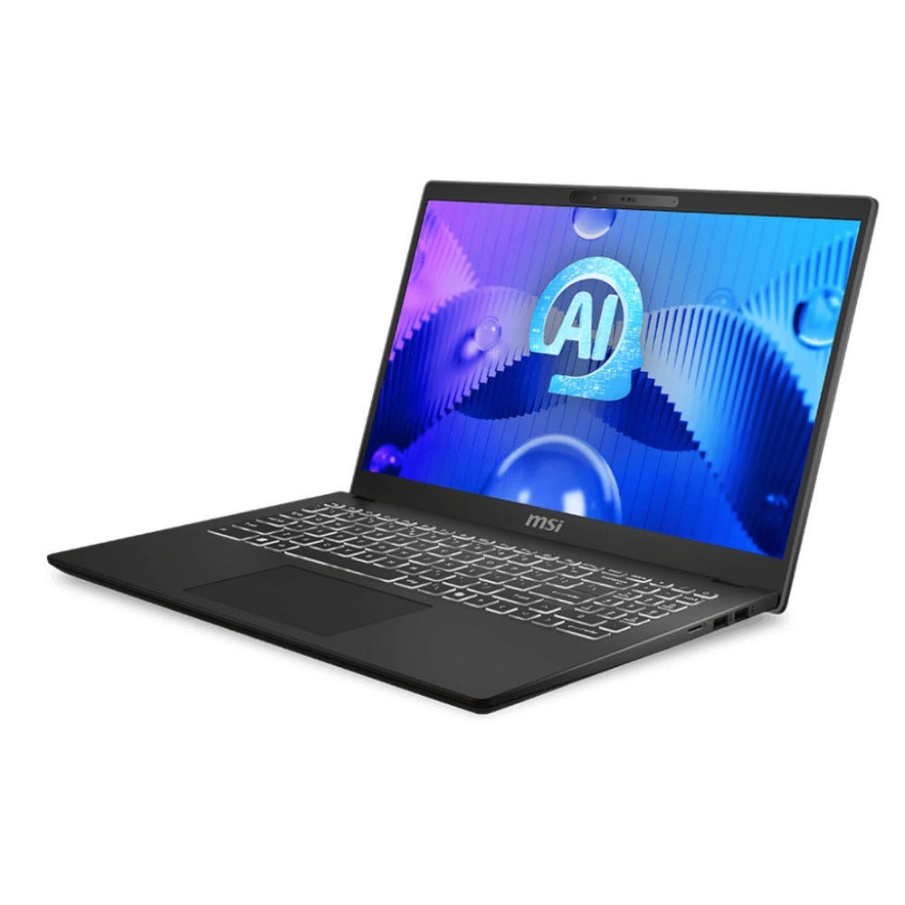 MSI Modern 15 H AI C1MG 15.6" Laptop with U5-125H 16GB 1TB SSD