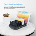 Mbeat Gorilla Power 60W 7 Port USB-C & USB Charging Station