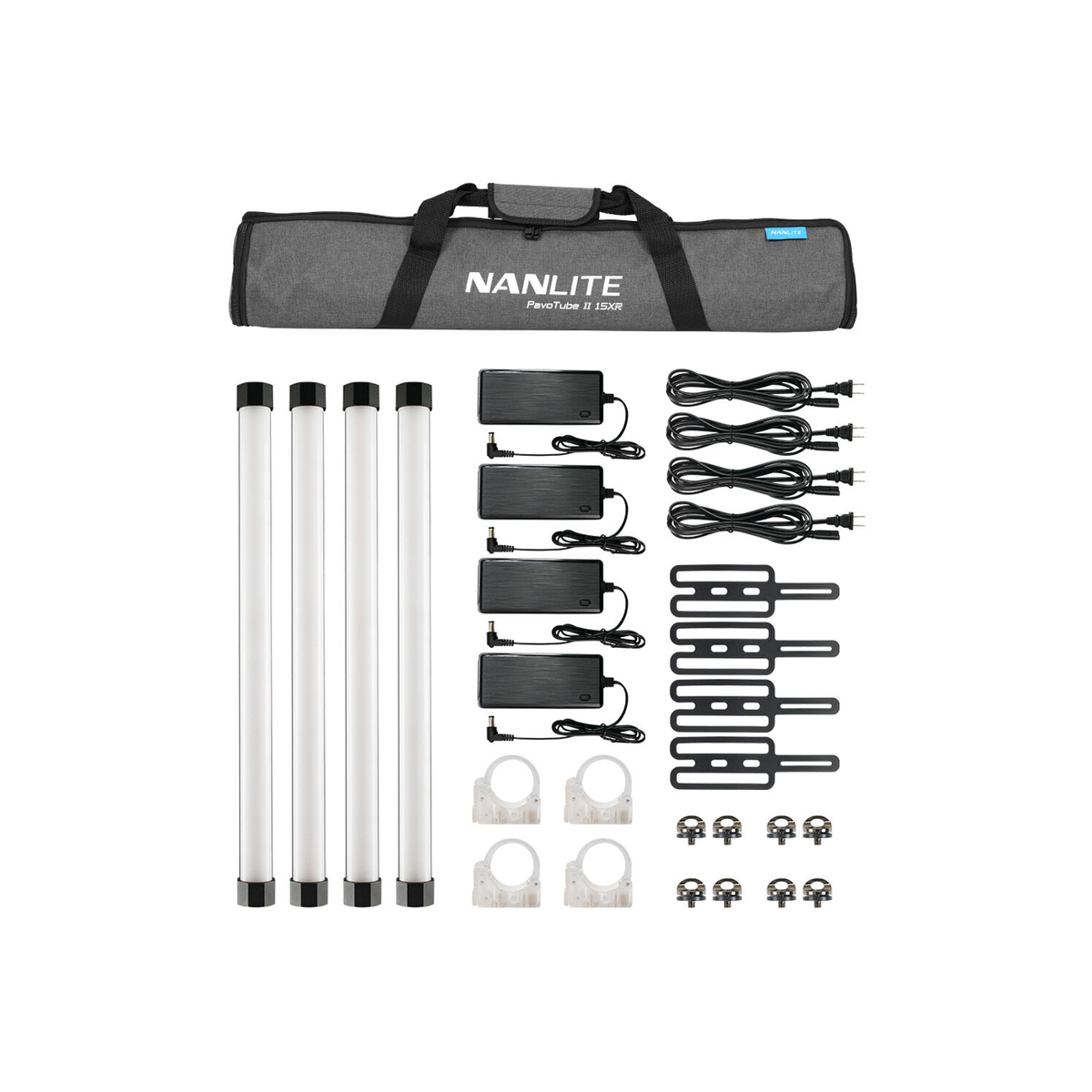 Nanlite PavoTube II 15XR 2ft RGBWW LED tube 4KIT