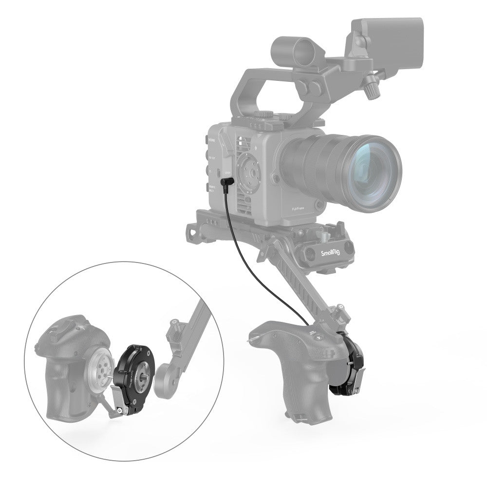 SmallRig Handgrip Rosette Adapter Part for Sony FX6 3403