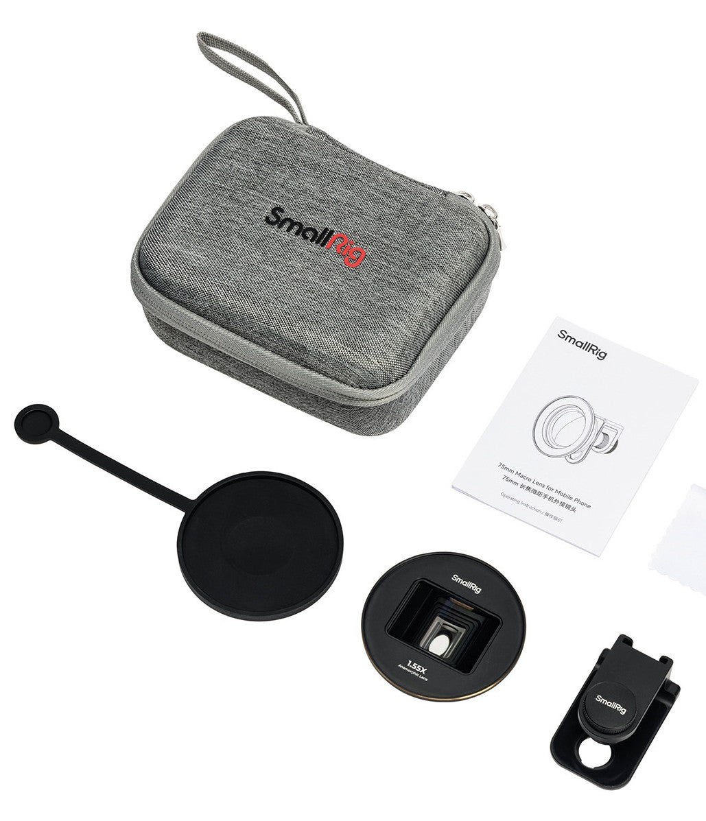 SmallRig 1.55x Anamorphic Lens for Mobile Phone (T-mount) 3578B