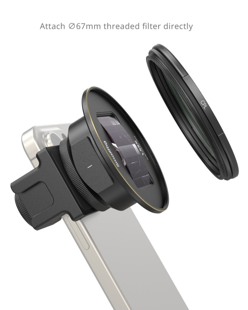 SmallRig 1.55x Anamorphic Lens for Mobile Phone (T-mount) 3578B