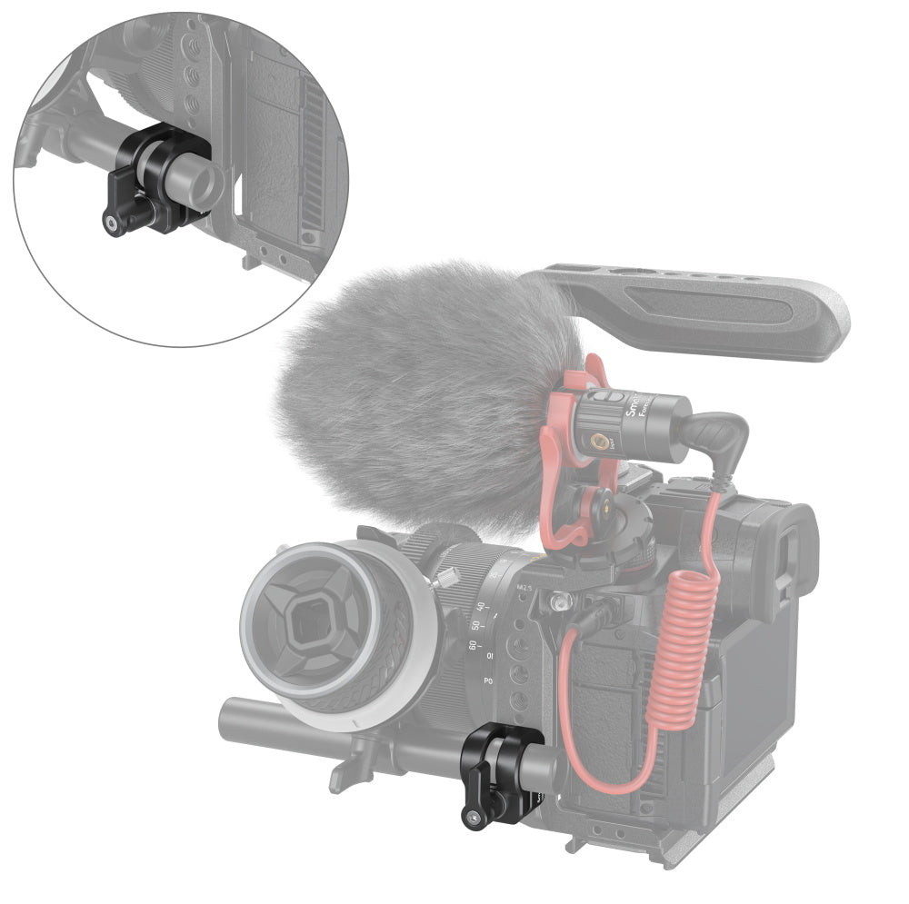 SmallRig 12mm/15mm Single Rod Clamp