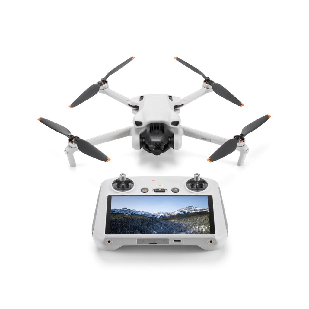 DJI Mini 3 with DJI RC (remote control with screen)